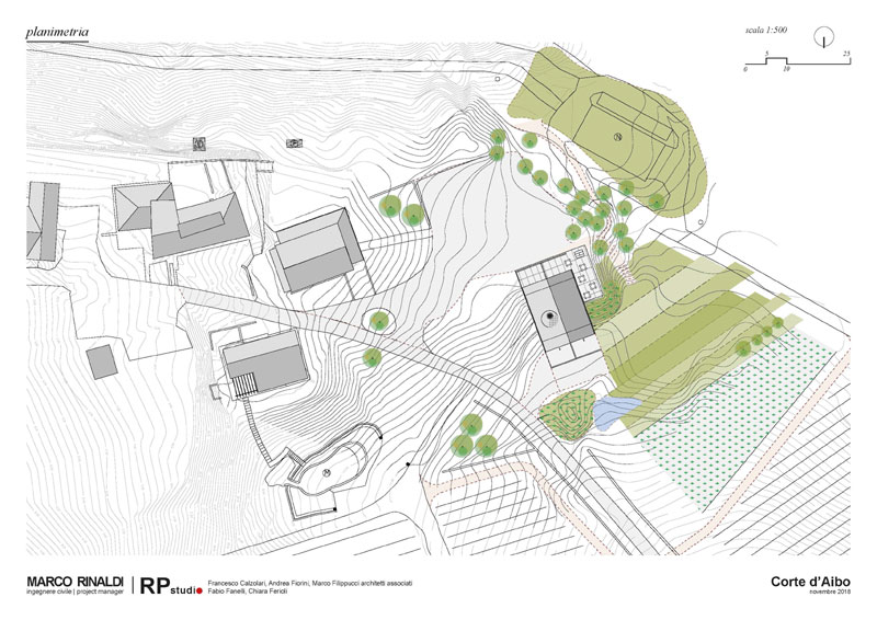 RP studio - Calzolari, Filippucci, Fiorini — Corte d'Aibo