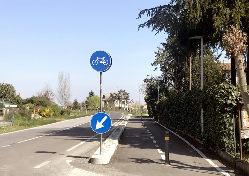 RP studio - Calzolari, Filippucci, Fiorini — Ciclabile Tintoria-Villaggio Baldini