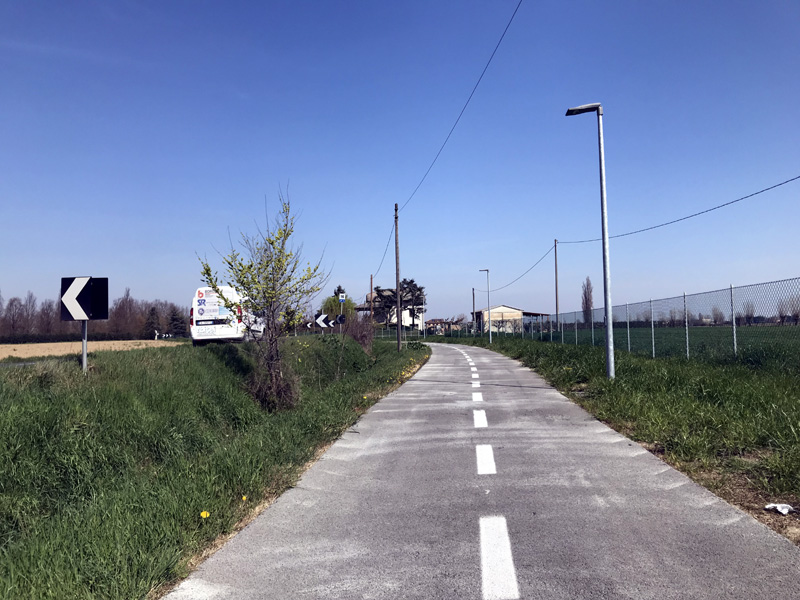 RP studio - Calzolari, Filippucci, Fiorini — Ciclabile Tintoria-Villaggio Baldini